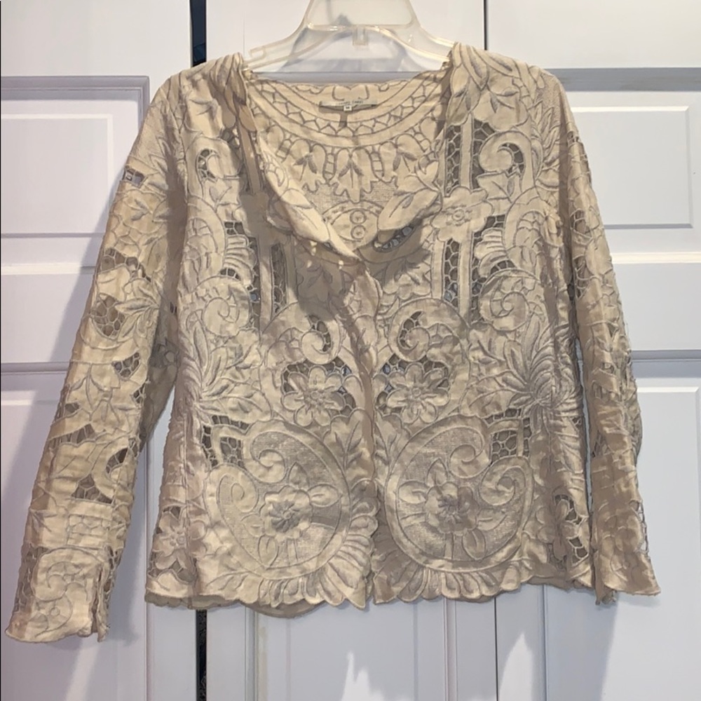 Lace long sleeve top
